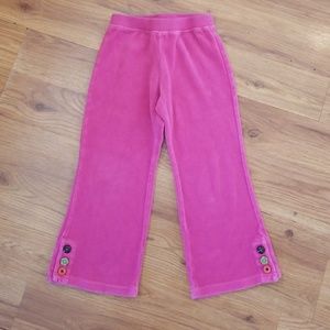 Gymboree velour pants